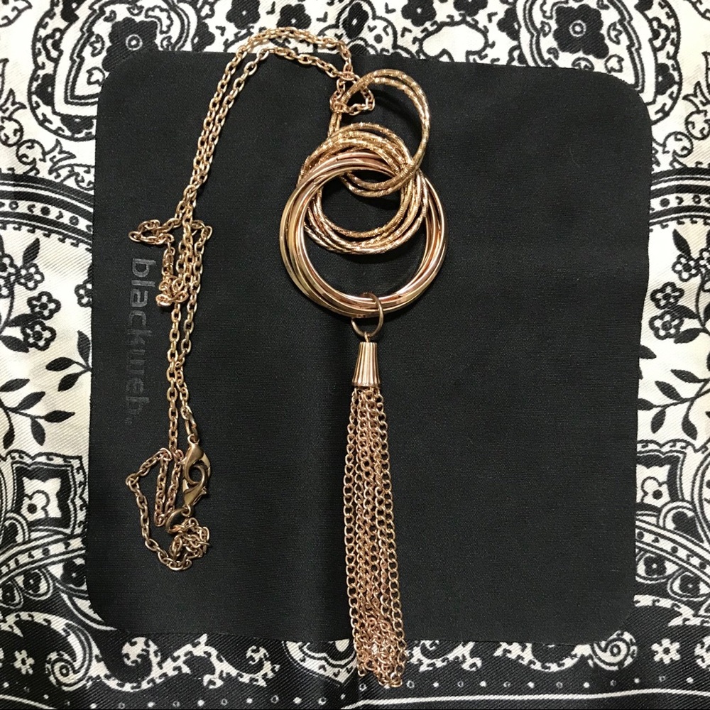 Rose Goldtone Necklace